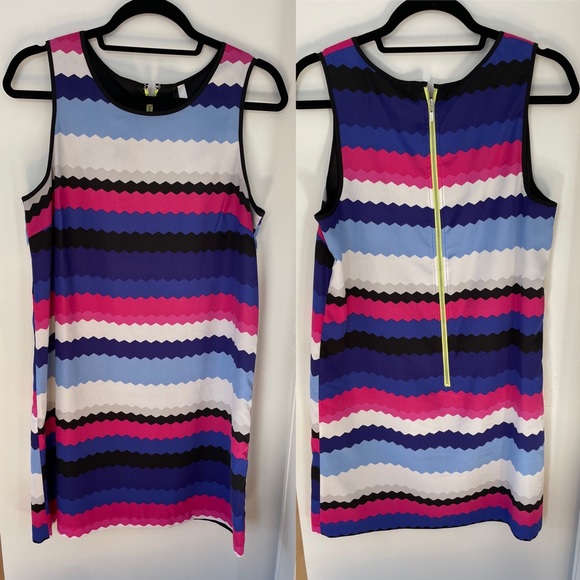 Kensie zig zag dress. - Picture 2 of 5